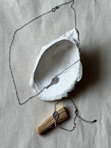 TENNIS RACKET Bracelet | Браслет з елементом у формі тенісної ракетки  [Передзамовлення. Очікується з 5-го листопада]  Bracelet03 фото