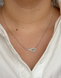 TENNIS RACKET Necklace | Підвіска з елементом у формі тенісної ракетки  [Передзамовлення. Очікується з 5-го листопада]  Necklace11 фото 2