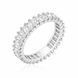 TENDERNESS Ring | Cрібна каблучка з прозорими вставками