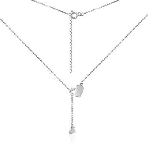 HEARTBEAT Necklace | Підвіска срібна з серцем 6506 фото