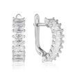TENDERNESS Earrings | Срібні сережки з прозорими вставками