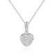 SMALL HEART Necklace | Підвіска срібна з маленьким сердечком