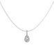 PEAR CUT Necklace | Підвіска срібна  з виразним каменем  [Передзамовлення. Очікується з 10-го жовтня] 
