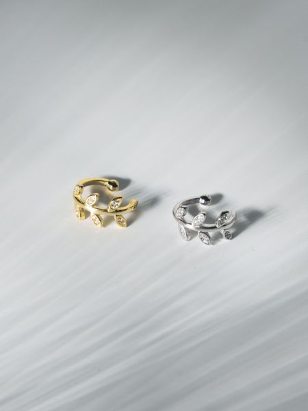 BLOOM Cuff | Срібний каф у формі пелюстків Cuff03 фото