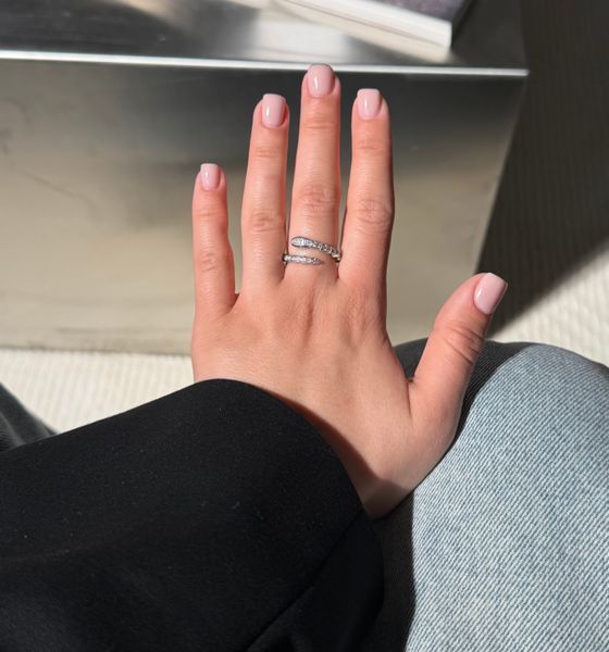 SERPENTI Ring | Срібна каблучка з фіанітами Змія 10750-17 фото