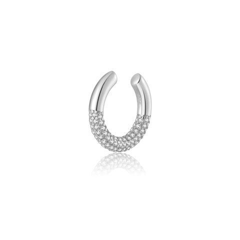SOLEIL Cuff | Срібний каф із розсипом камінців Cuff18 фото