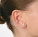 SHINE Earrings | Сережки круглі з вставками з фіанатів 20885 фото 2